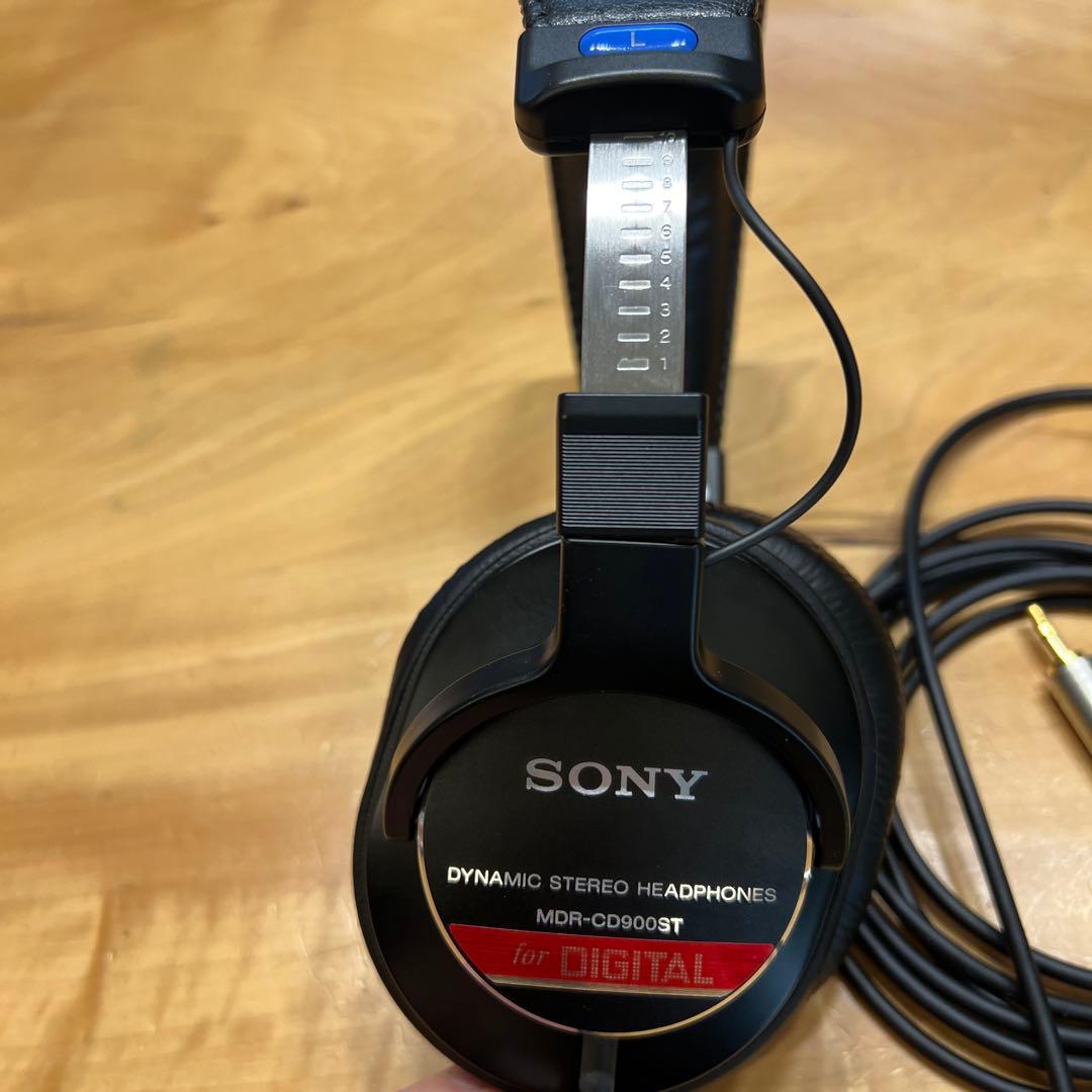 SONY MDR-CD900ST 3.5mm変換アダプタ付き