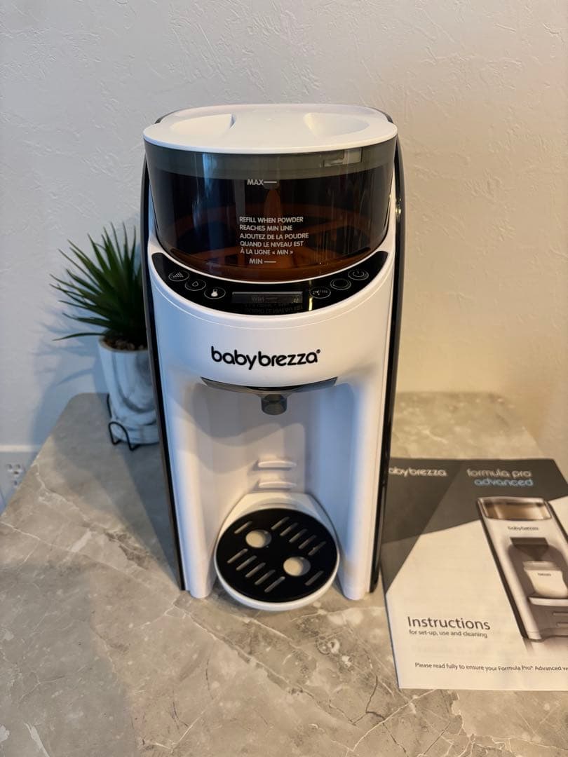 baby brezza 粉ミルク調乳器