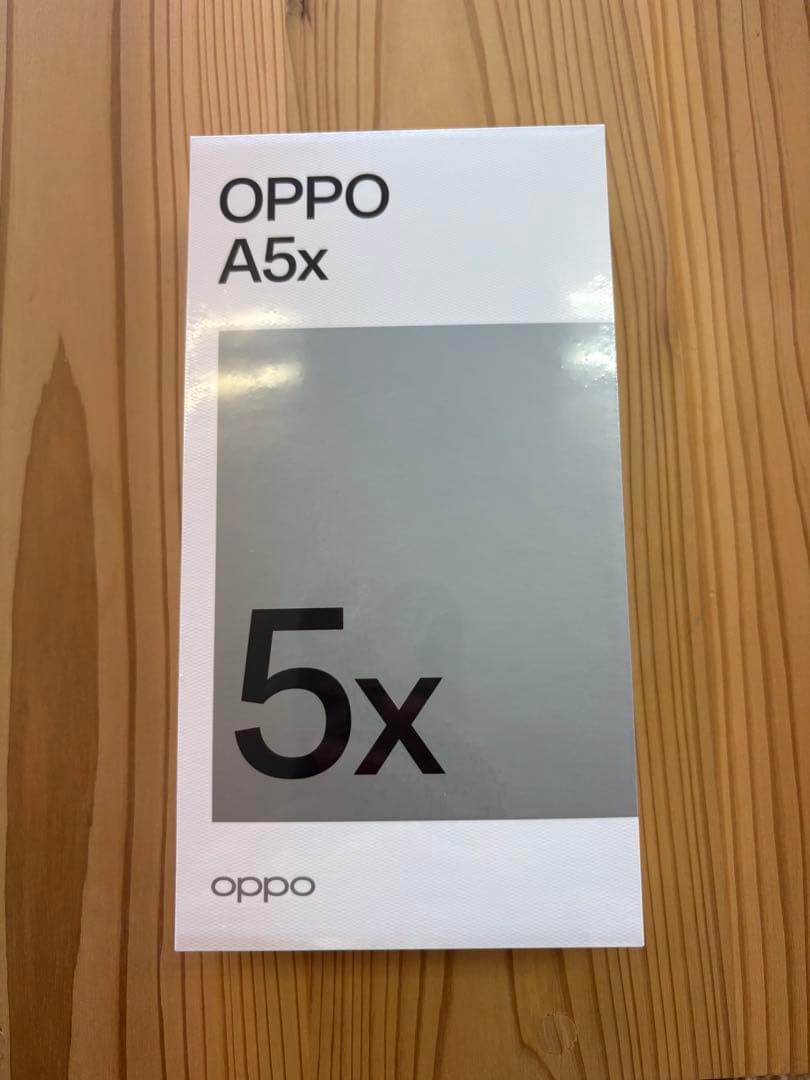 【セール中】OPPO A5x 128GB SIMフリー 未開封 mineo