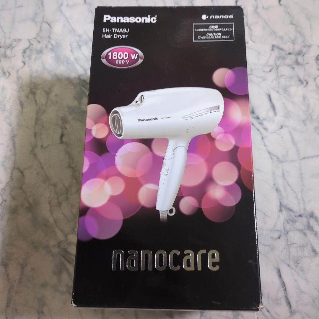 【未使用】Panasonic EH-TNA9J ヘアドライヤー海外向け ホワイト