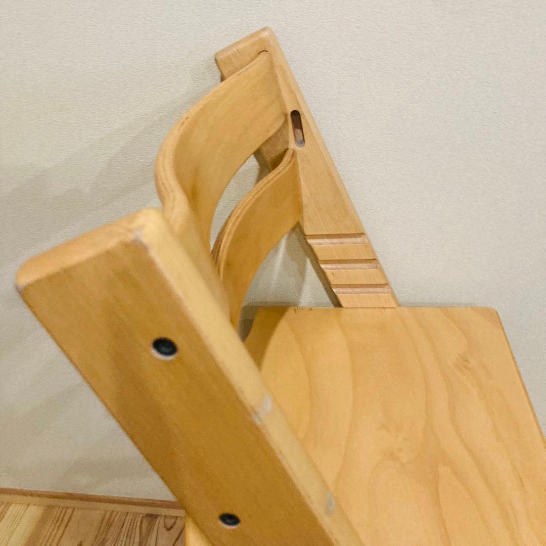 【良品】STOKKE トリップトラップ No.3 ストッケ ナチュラルウッド