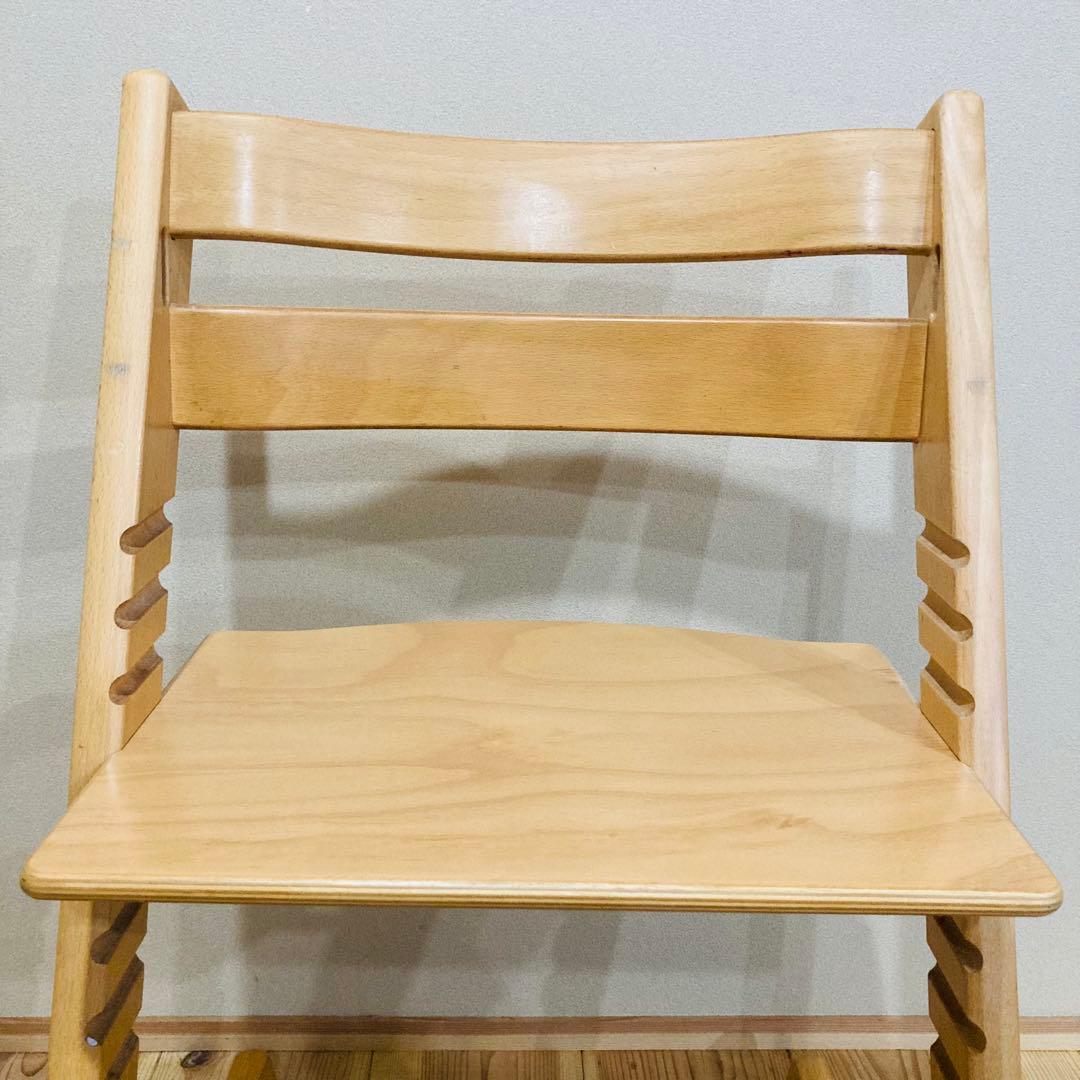 【良品】STOKKE トリップトラップ No.3 ストッケ ナチュラルウッド