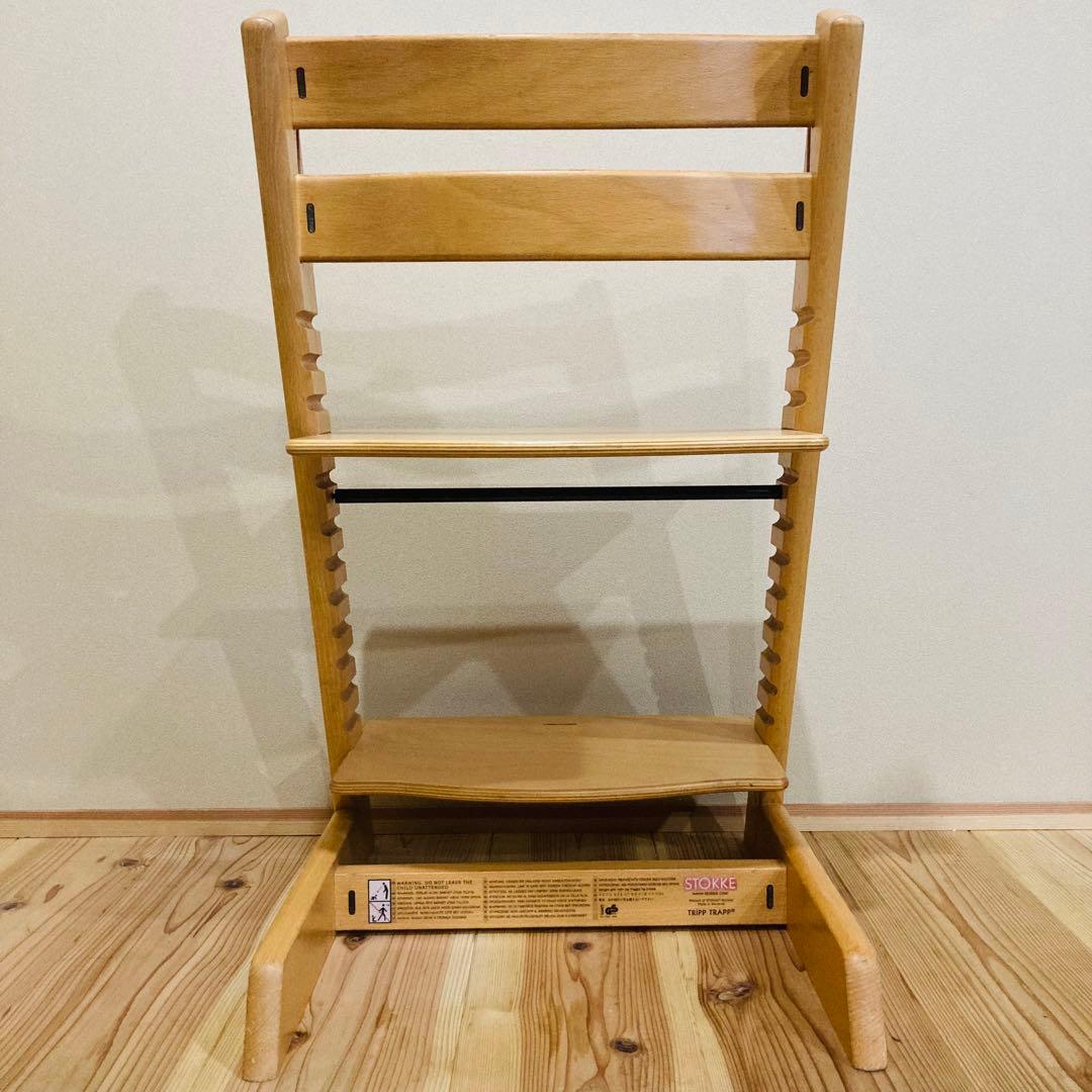 【良品】STOKKE トリップトラップ No.3 ストッケ ナチュラルウッド