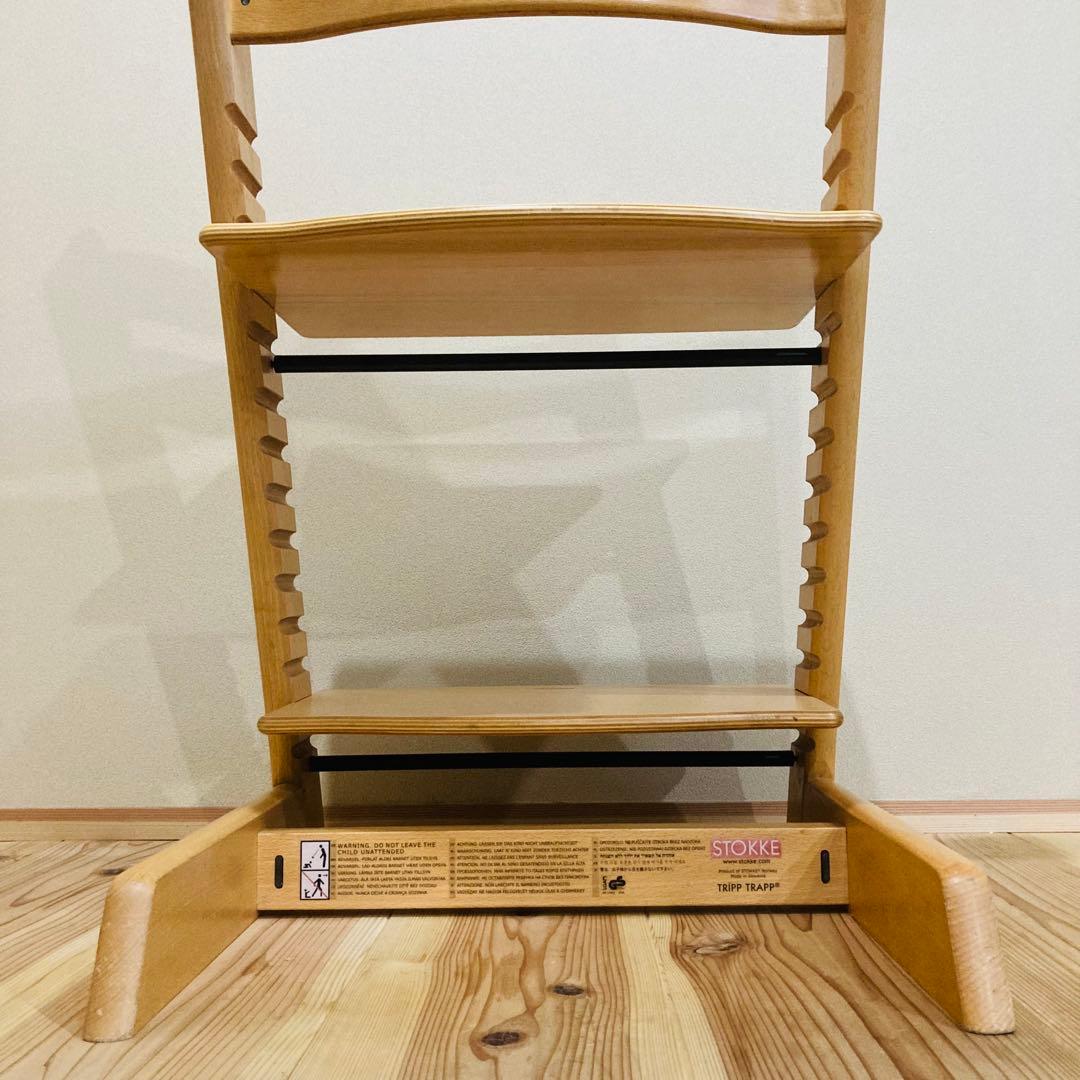 【良品】STOKKE トリップトラップ No.3 ストッケ ナチュラルウッド