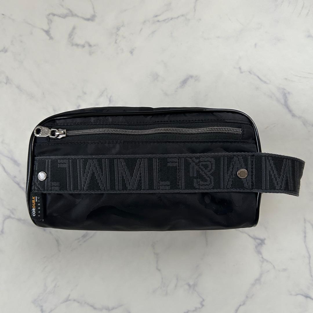 マークアンドロナ ポーチ 2022年モデル ゲージカモクラッチバッグ 総柄