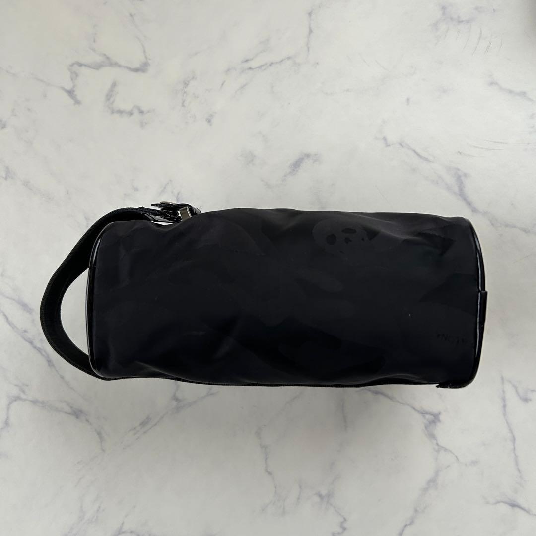 マークアンドロナ ポーチ 2022年モデル ゲージカモクラッチバッグ 総柄