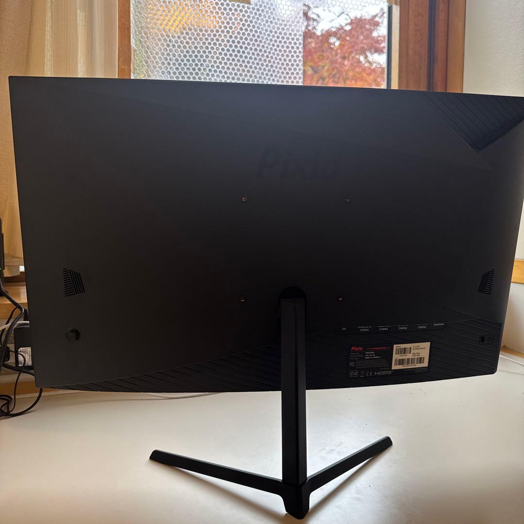 【165Hz】Pixio PX243 湾曲ゲーミングモニター　23.8インチ