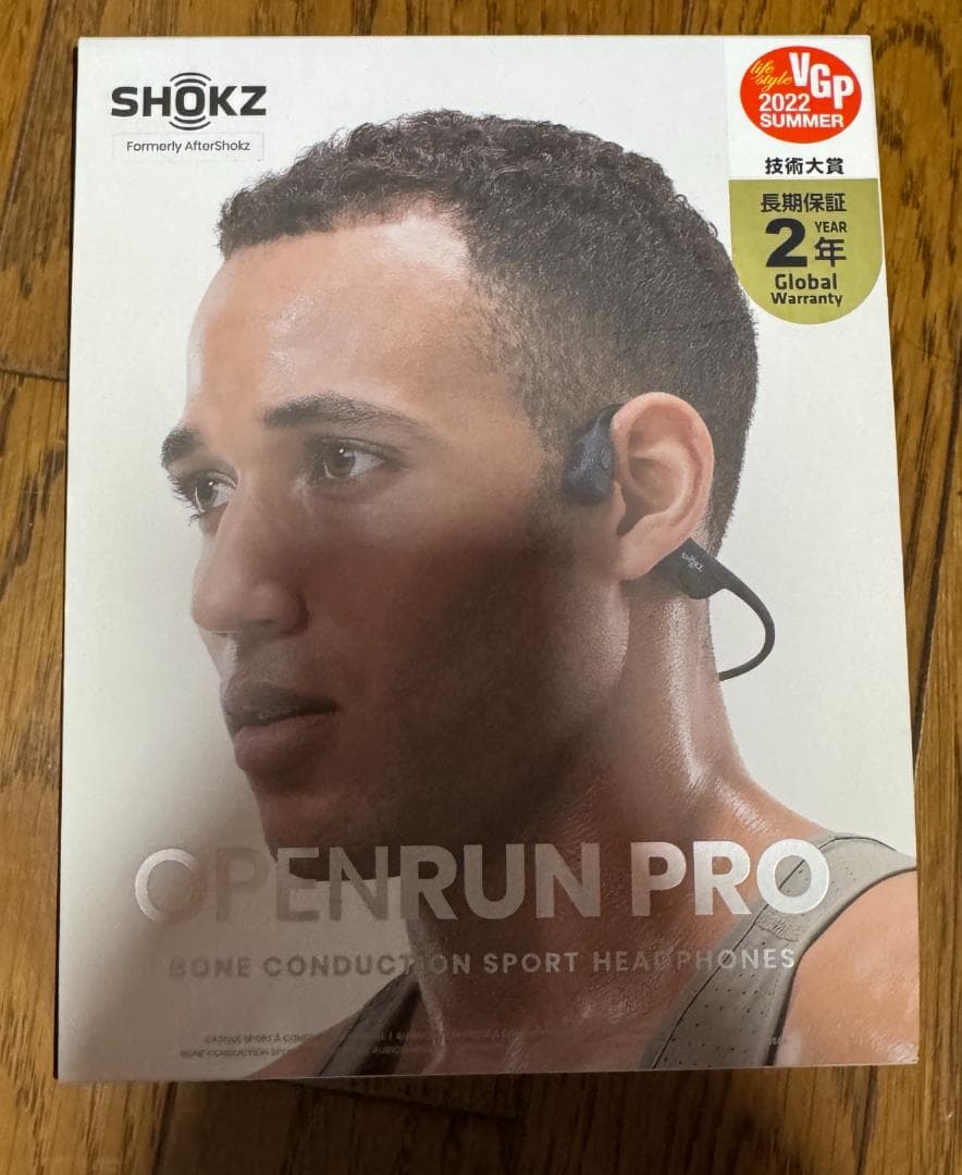 SHOKZ OPENRUN PRO 骨伝導イヤホン 中古品
