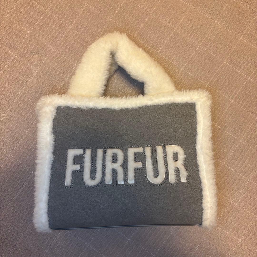 FURFUR ファー ハンドバッグ