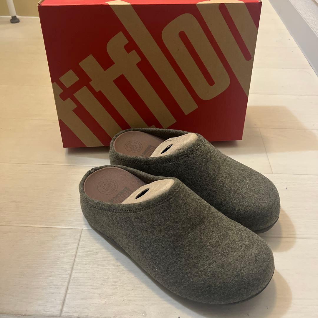 fitflop シャビフェルト　カーキ23cm