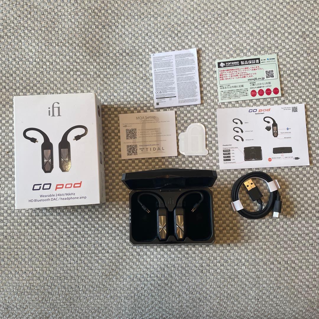 イヤホン iFi audio GO pod
