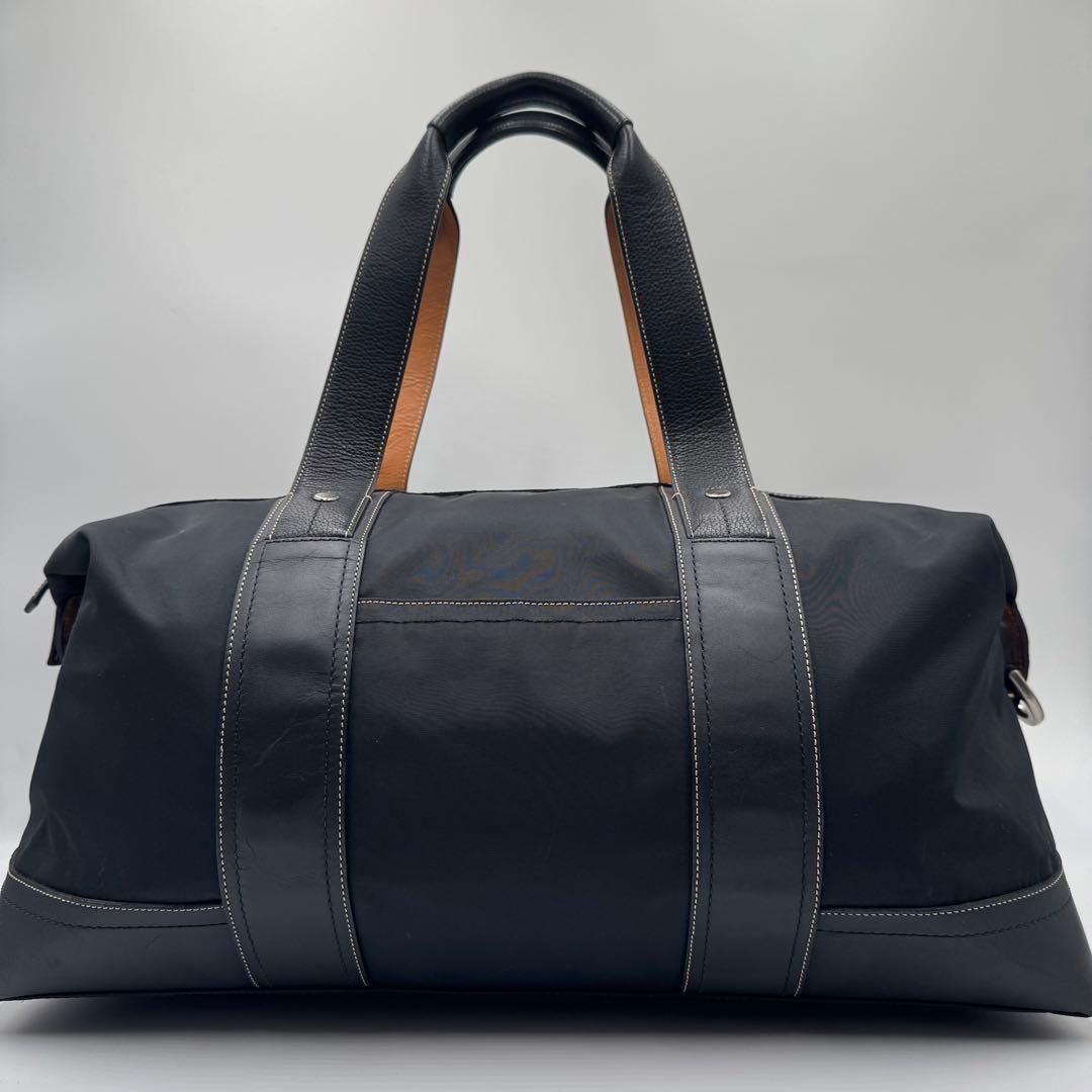 極美品✨ コーチ ボストンバッグ 2way 旅行 大容量 レザー ブラック