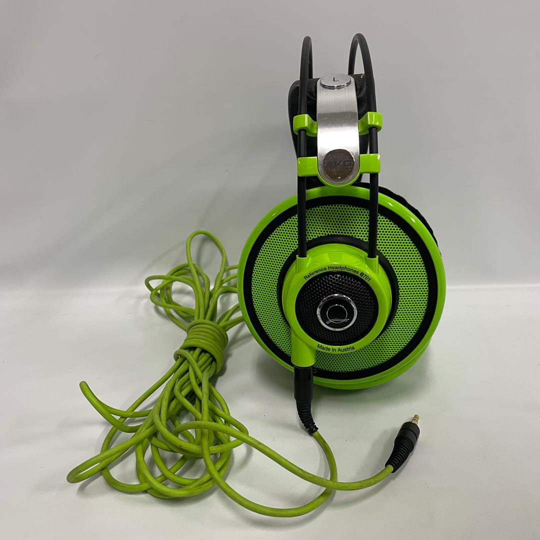 AKG Q701 グリーン クインシージョーンズコラボ プレミアムヘッドホン