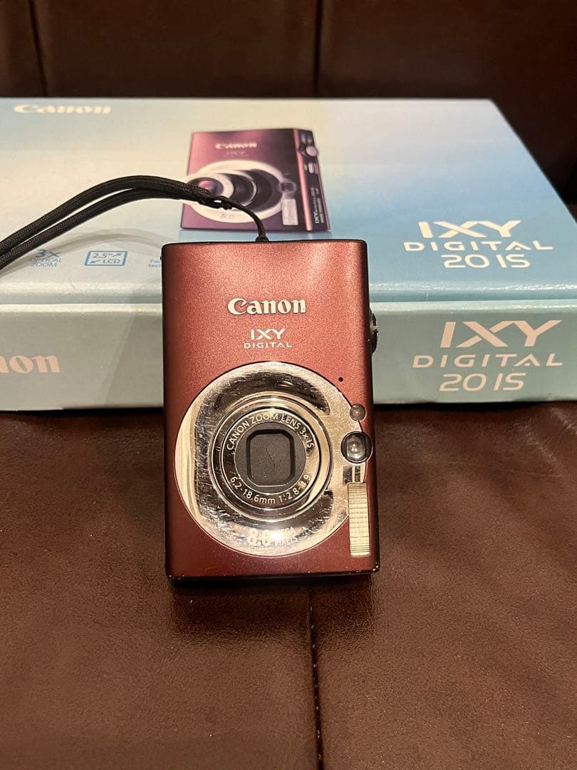 Canon IXY DIGITAL 20ISワインレッド