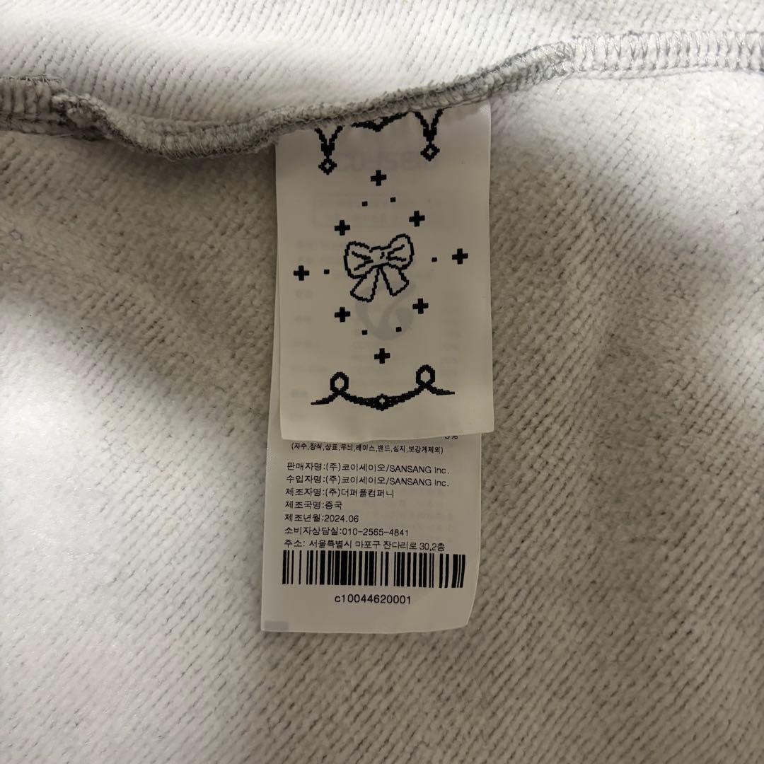 coyseio パーカー グレー