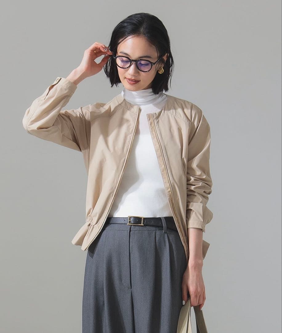 ウールリッチ　CITY BOMBERブルゾン　ベージュ