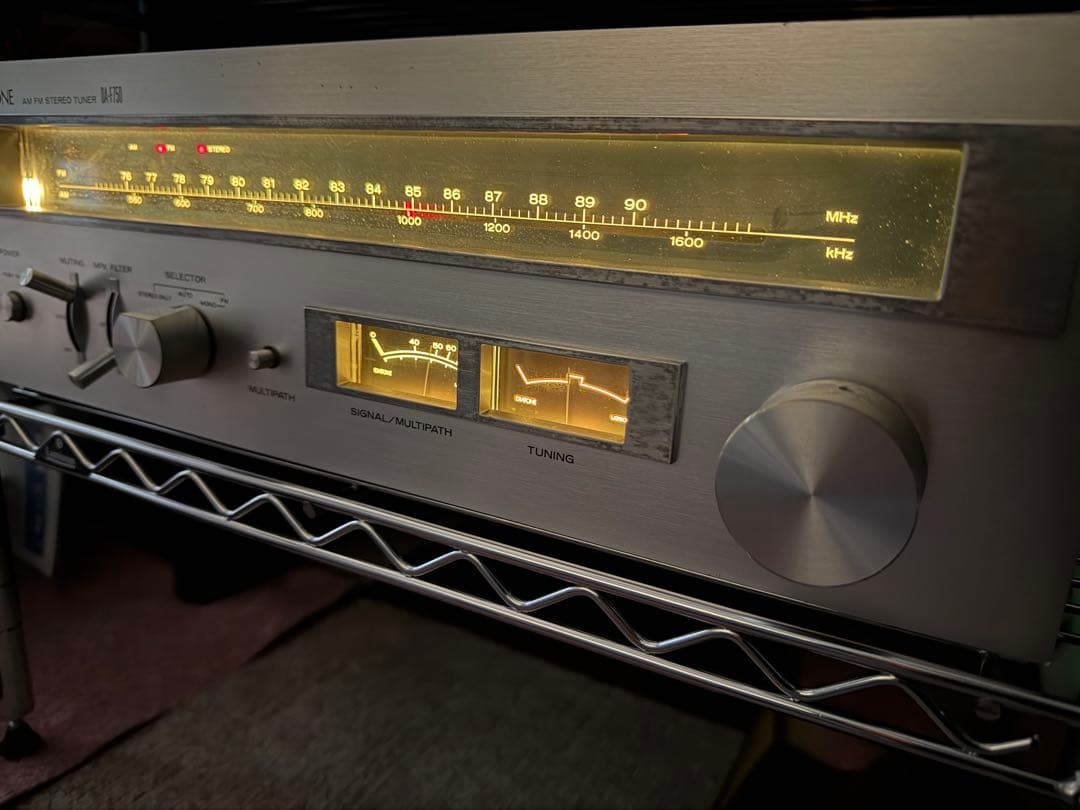 動作品　高級機　DIATONE DA-F750 チューナー