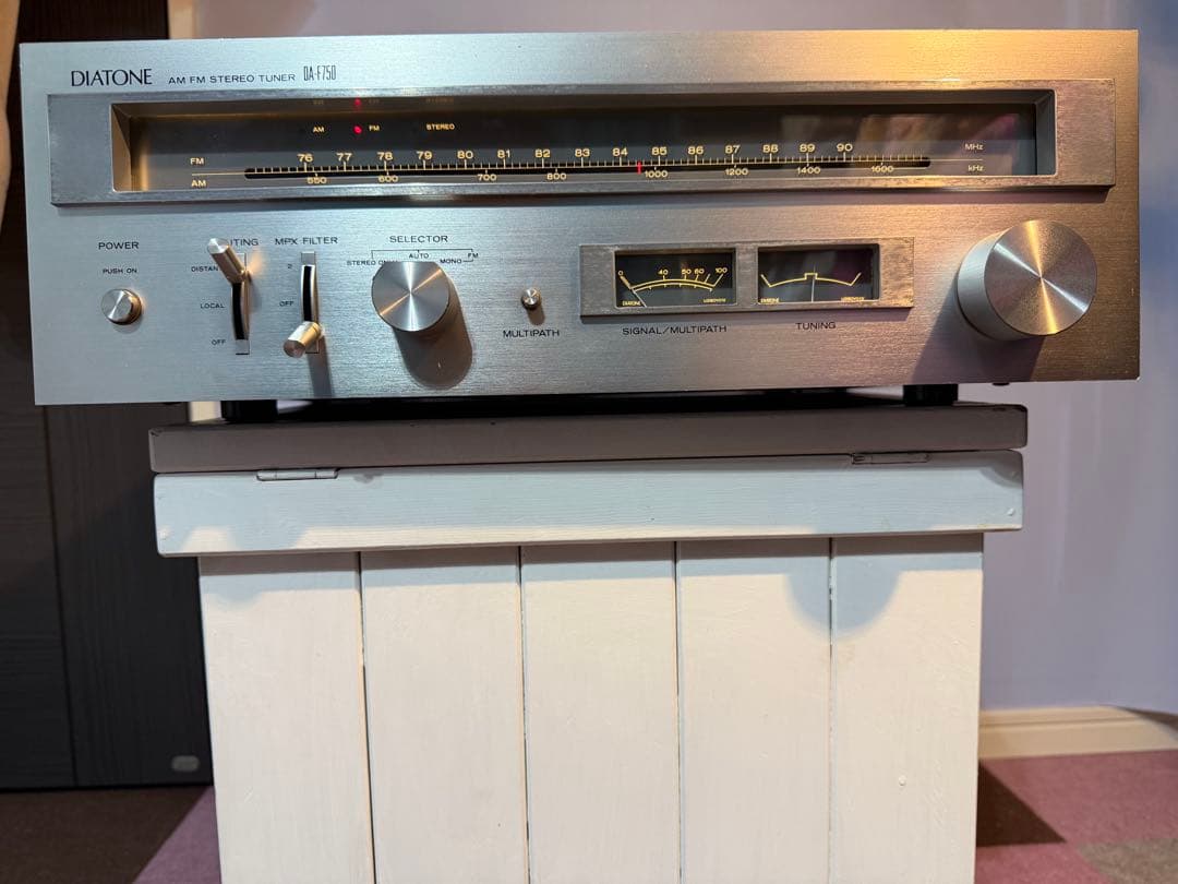 動作品　高級機　DIATONE DA-F750 チューナー