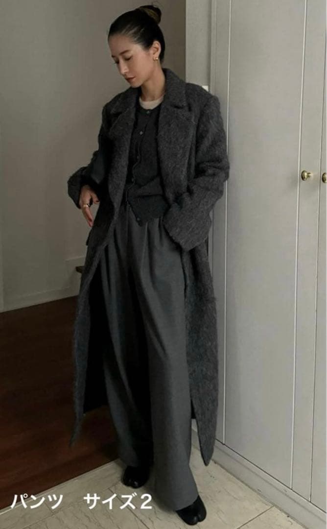 激レア　CLANE WOOL BASIC TUCK PANTS サイズ2