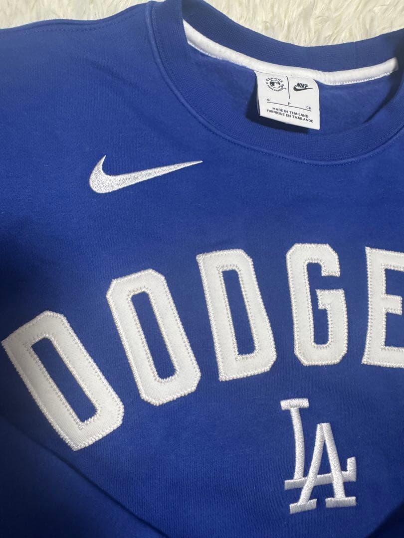 MLB公式NIKEナイキ ロサンゼルスドジャース公式ロゴトレーナー