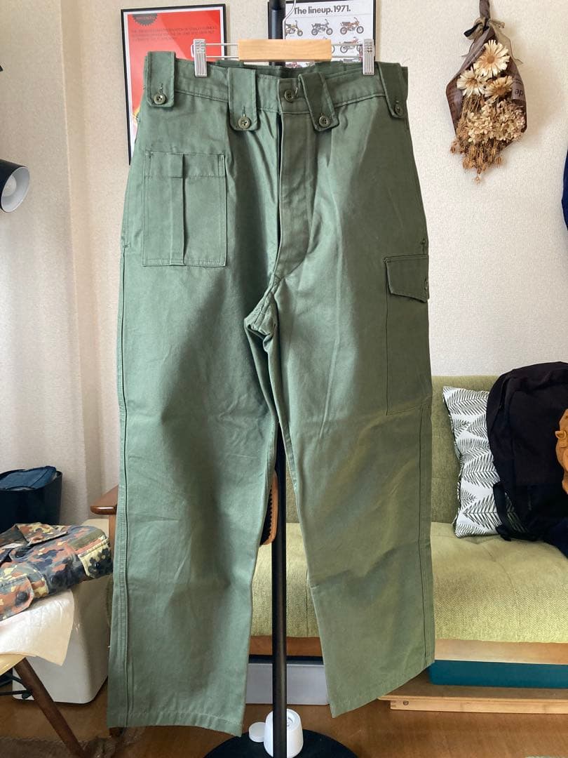 ベルギー軍　フィールドパンツ　70s
