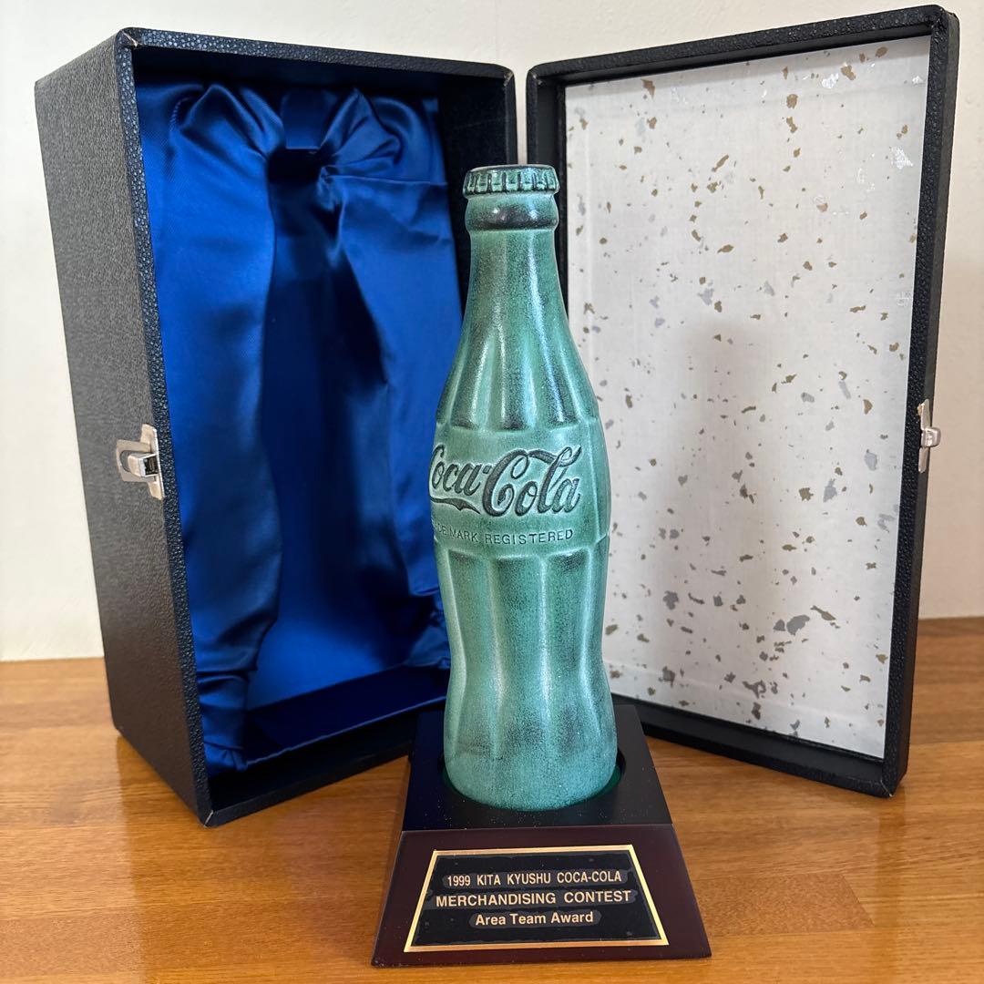 非売品 コカ・コーラ トロフィー 1999年 表彰記念 専用ケース付