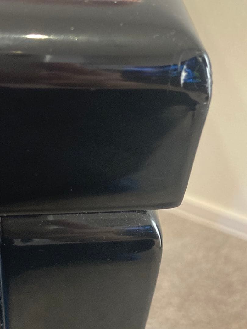 【スペイン・イドラウ社製】甲南 BG-1 ピアノ椅子 黒塗 ピアノ高低自在椅子