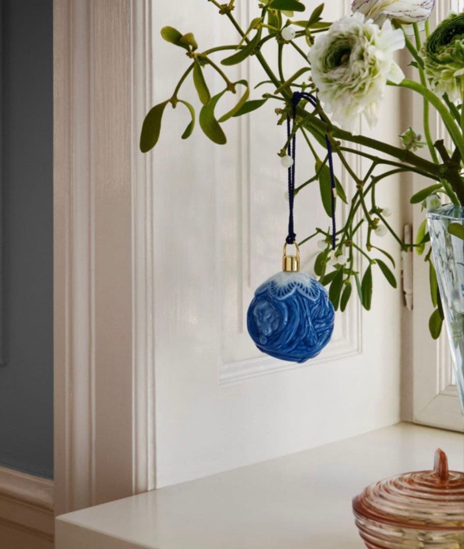 ロイヤルコペンハーゲン　フルーテッドメガアニュアル オーナメント　ハリネズミ