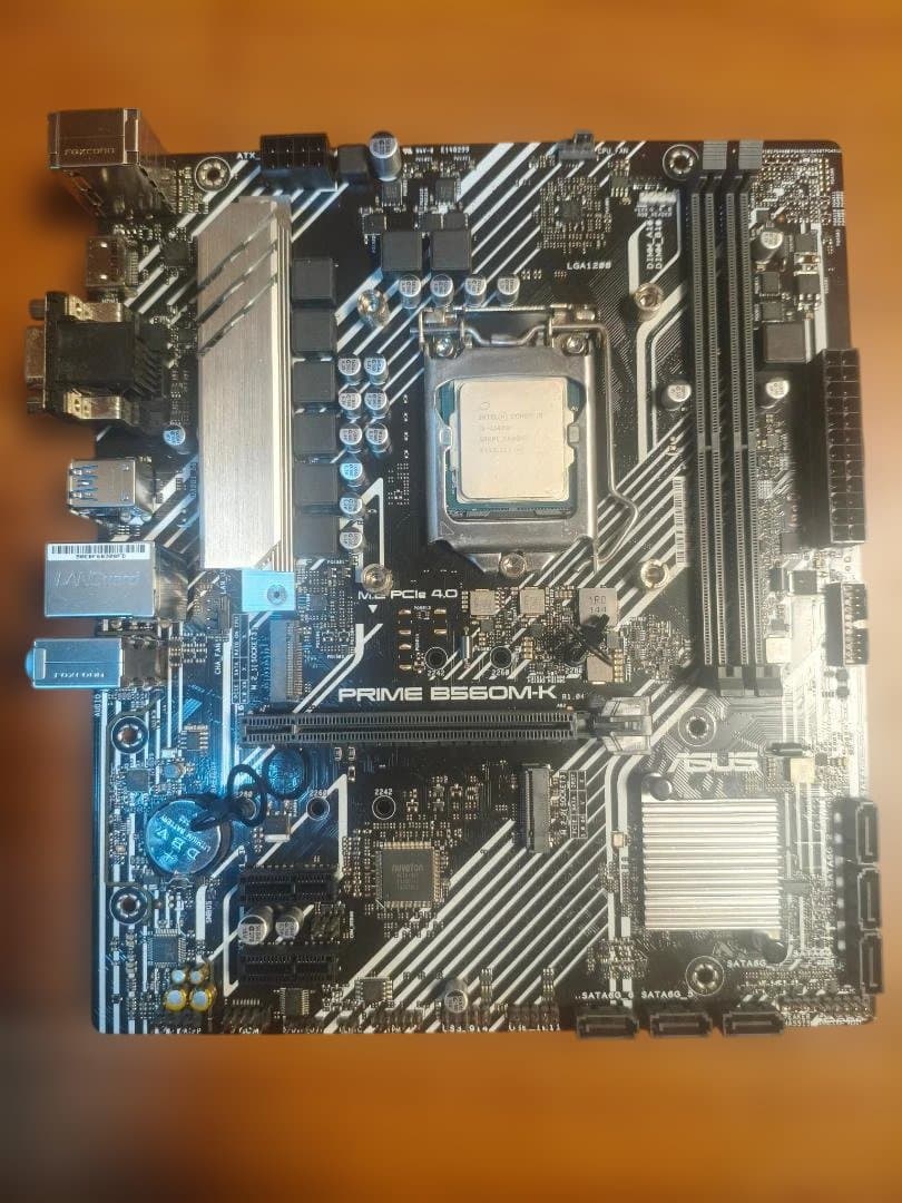 Intel 11400F CPU マザーボード CPUクーラー セット