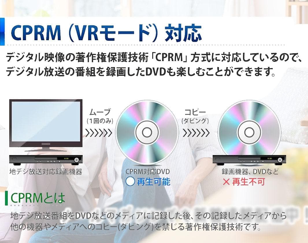 12.6型 DVDポータブル 大画面CPRM対応  リージョンフリー AV入出力