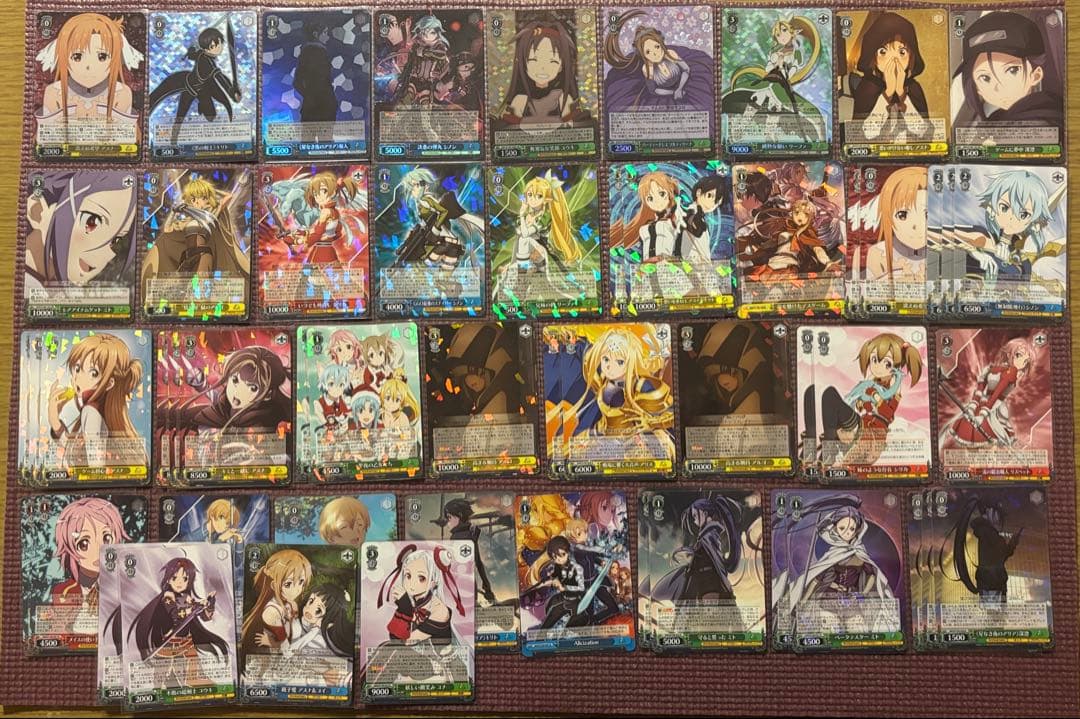 ヴァイスシュヴァルツ　SAO 10th まとめ売り