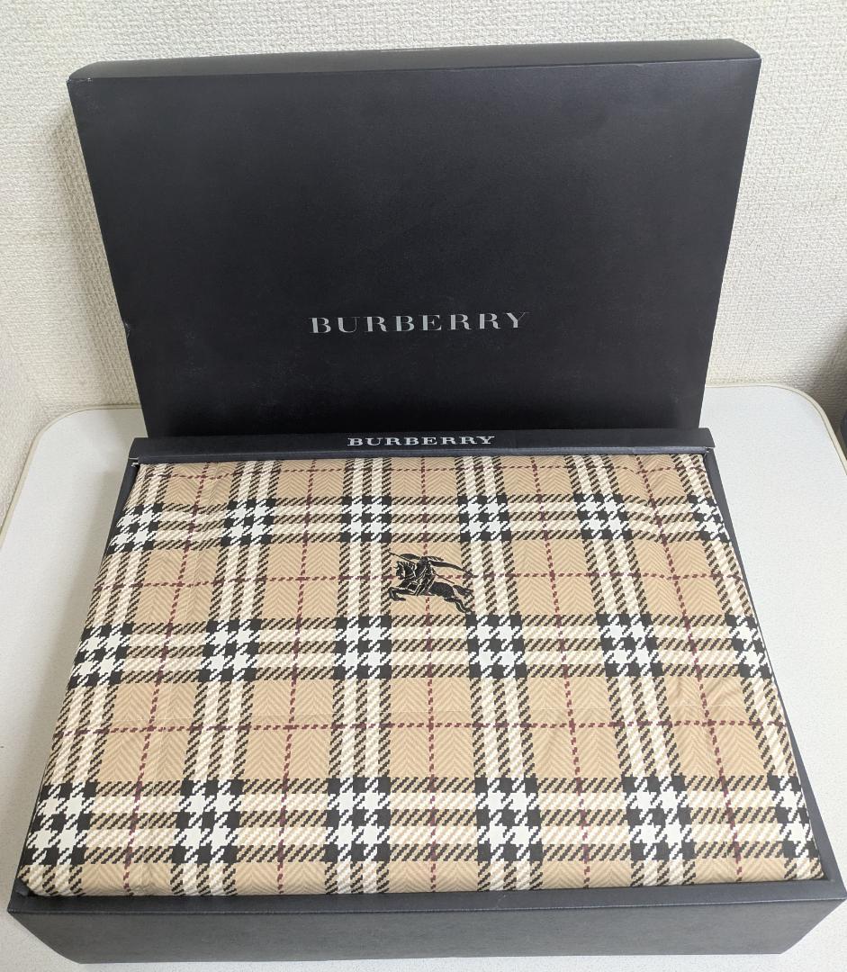【未使用】バーバリー 羽毛肌掛けふとん BB 4050 布団 BURBERRY