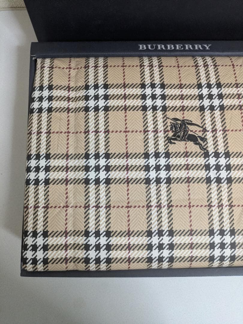 【未使用】バーバリー 羽毛肌掛けふとん BB 4050 布団 BURBERRY
