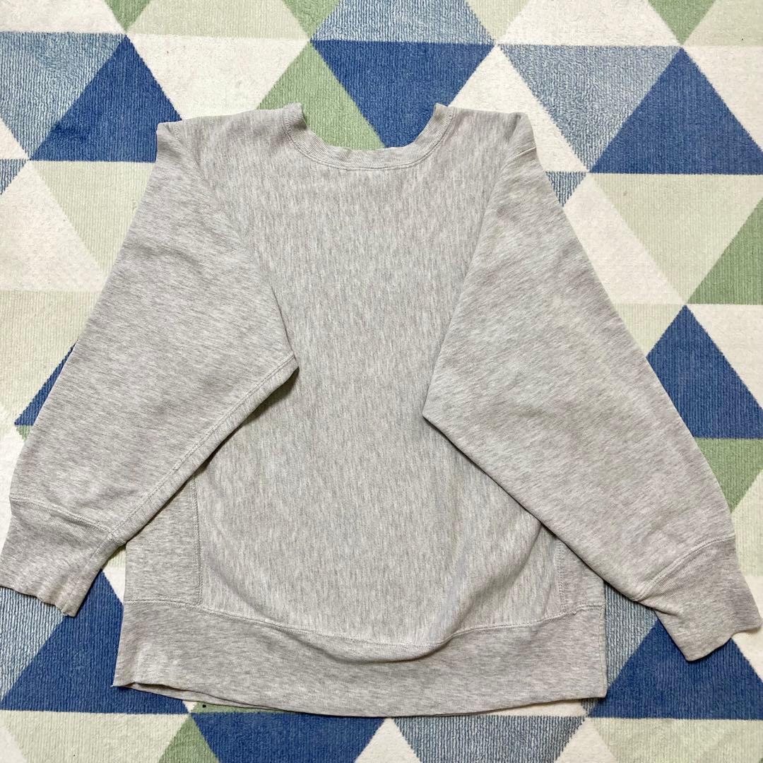 80s Championちょいボロ リバースウィーブ刺繍タグLサイズ USA製