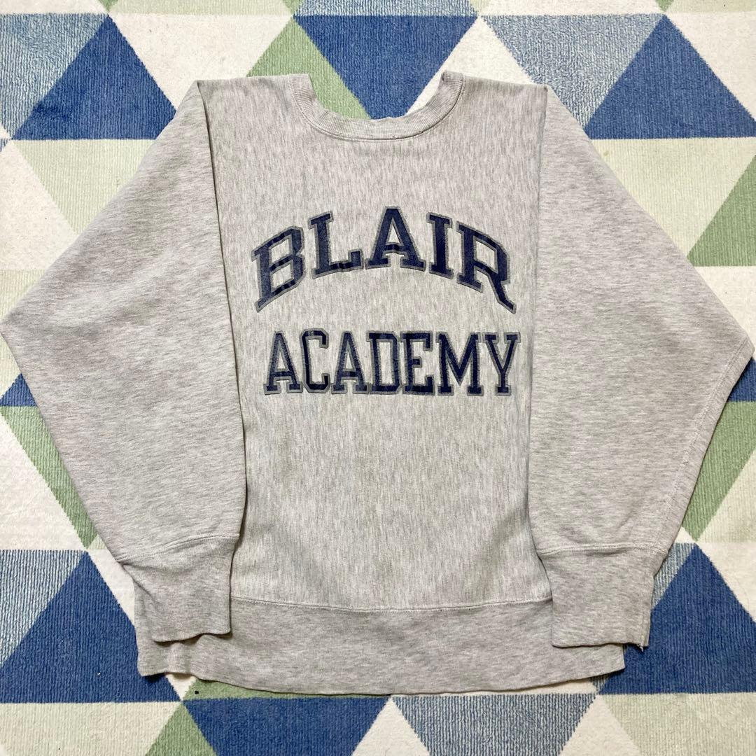 80s Championちょいボロ リバースウィーブ刺繍タグLサイズ USA製