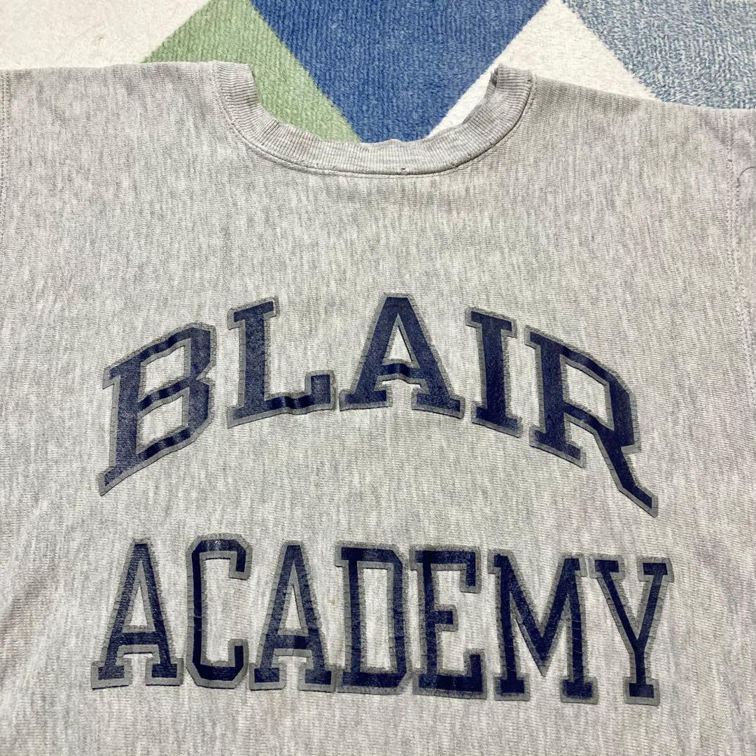 80s Championちょいボロ リバースウィーブ刺繍タグLサイズ USA製