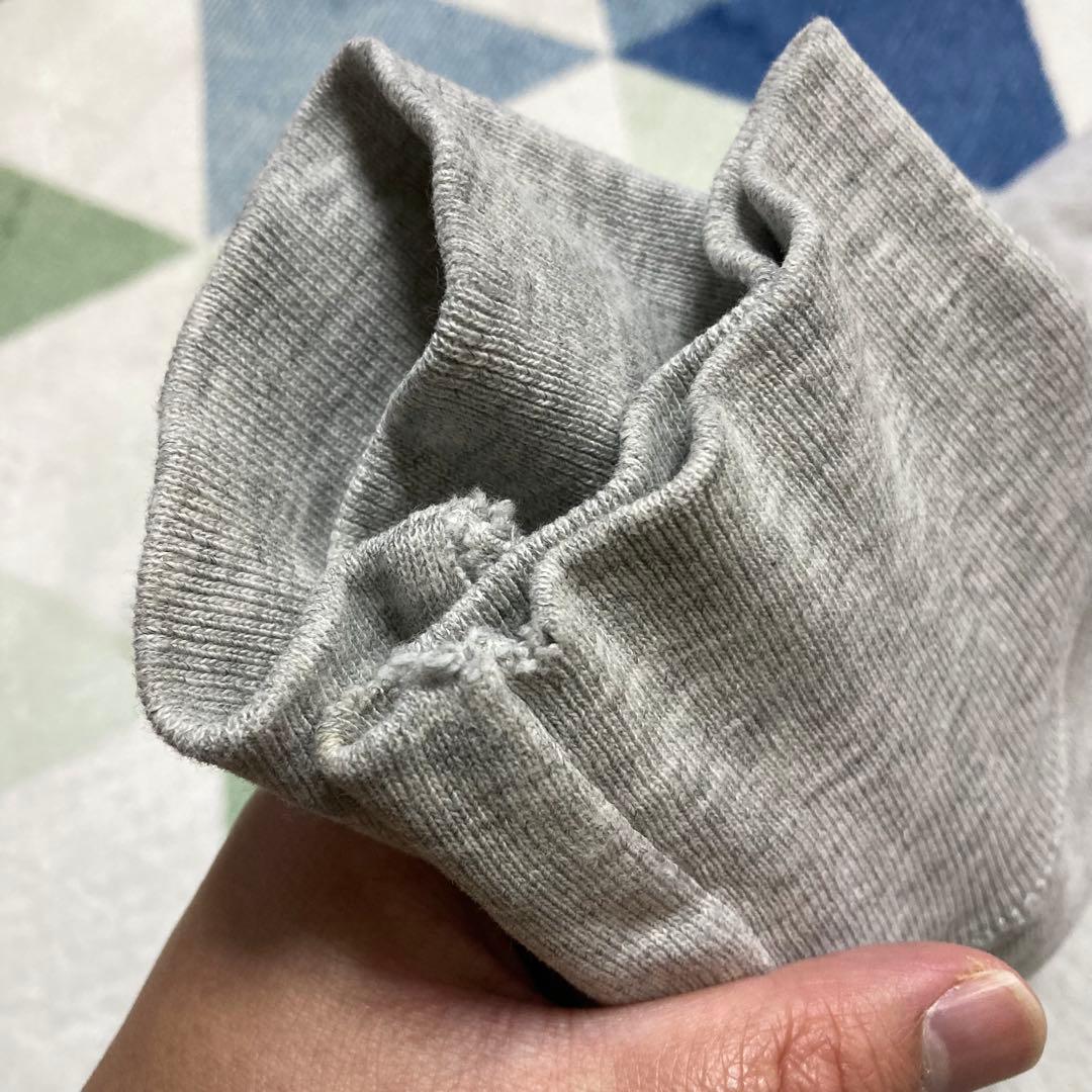 80s Championちょいボロ リバースウィーブ刺繍タグLサイズ USA製