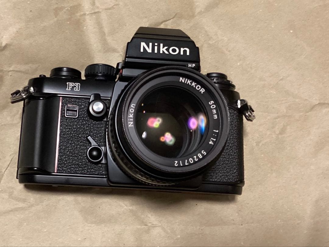 Nikon F3 HP 50mm標準レンズ付　希少未使用に近い