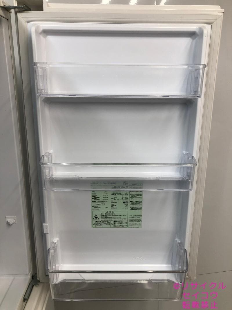 アクア AQUA 冷蔵庫 201L 23年式 2505071841