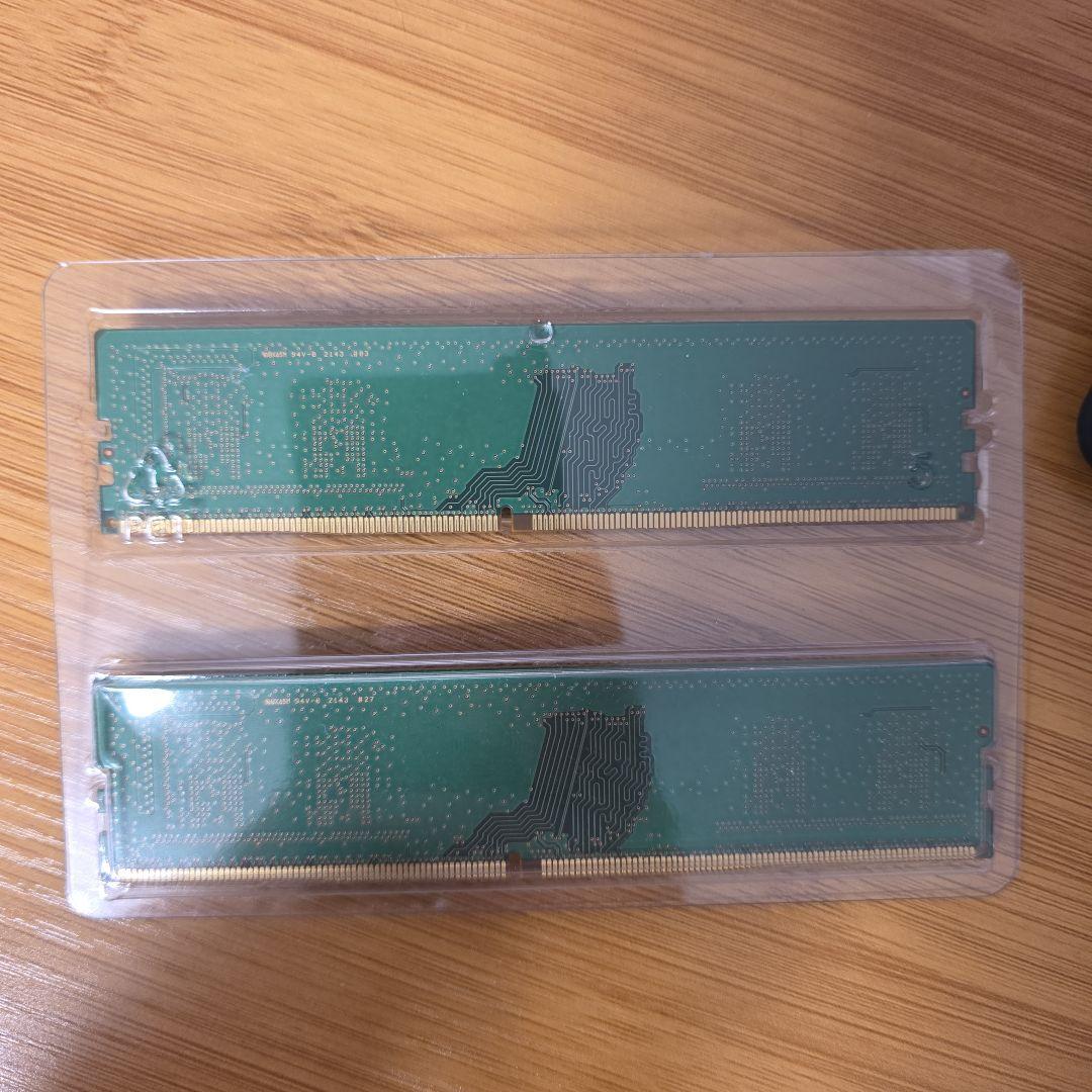 Samsung 8GB DDR4 メモリ PC4-3200AA デュアルチャネル
