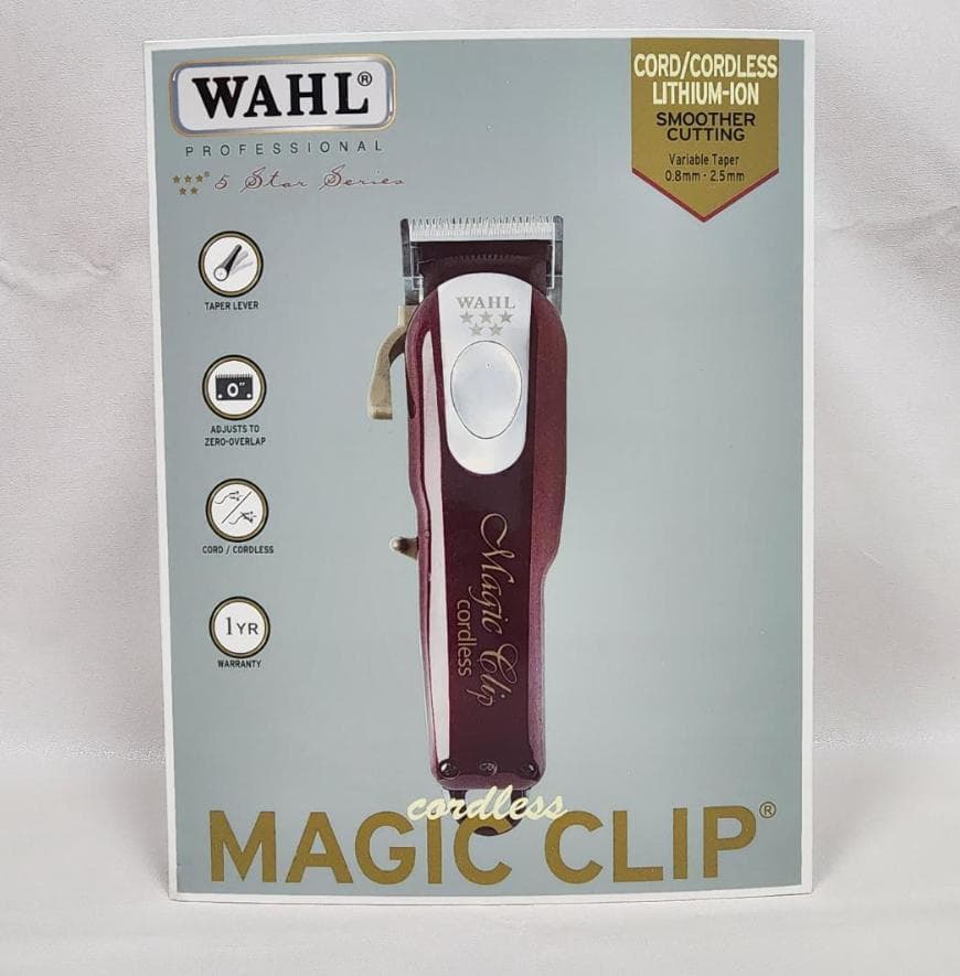 新品 WAHL 5 starコードレス マジッククリップ 3rd Edition