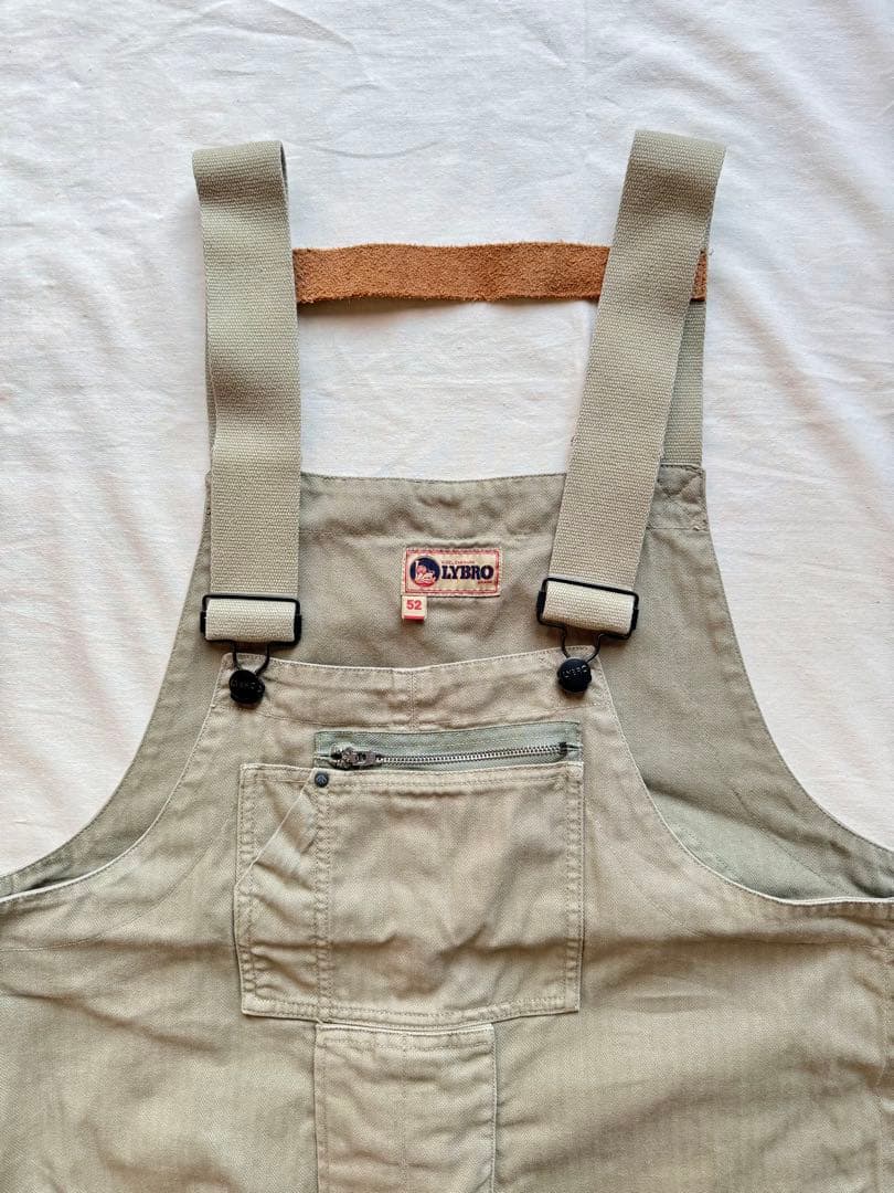 Nigel Cabourn LYBRO オーバーオール　ヘリンボーン　52