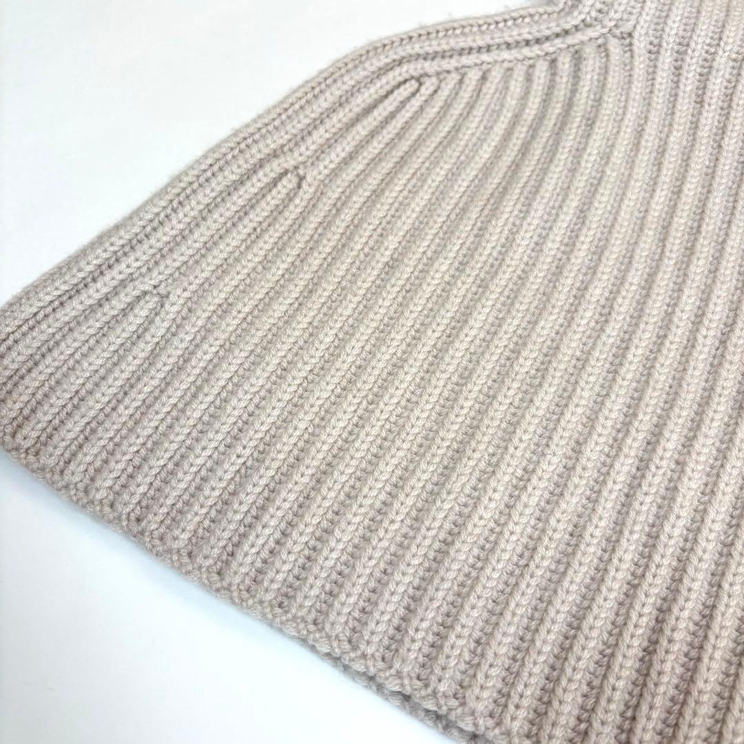 FOXEY ニットケープ　Trulli カシミヤ100% ライトベージュ