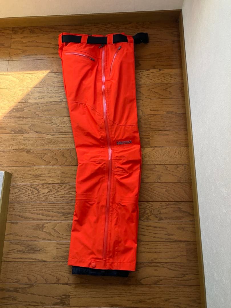 Marmot ゴアテックス　オーバーパンツ　ジッパー付き