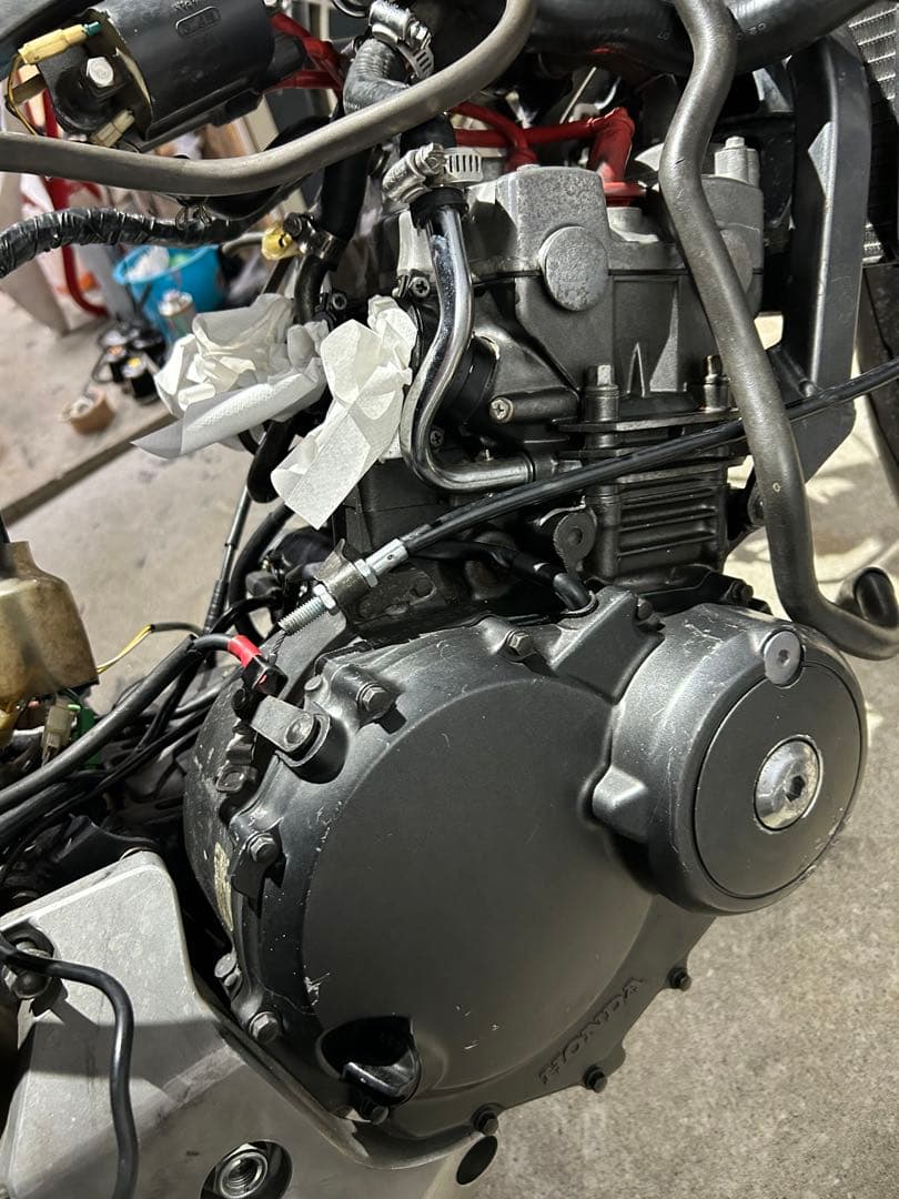 ホーネット250中期エンジン