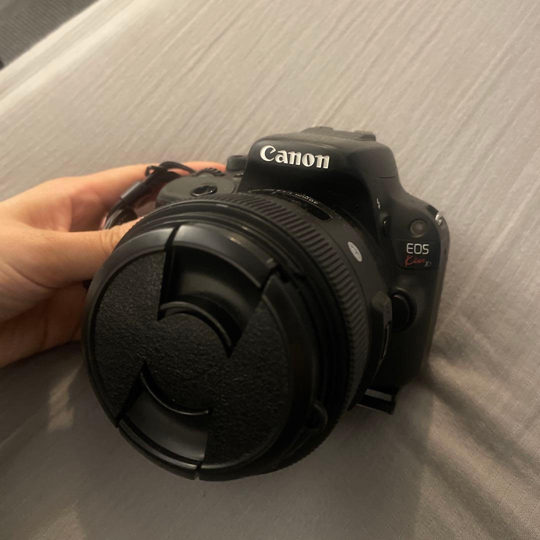 初心者に❗️一眼レフカメラ・シグマレンズセット　Canon EOS Kiss X7