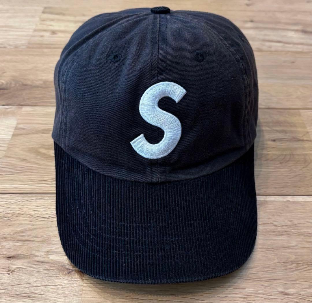 Supreme 2-Tone S Logo 6-Panel 24SS ブラック