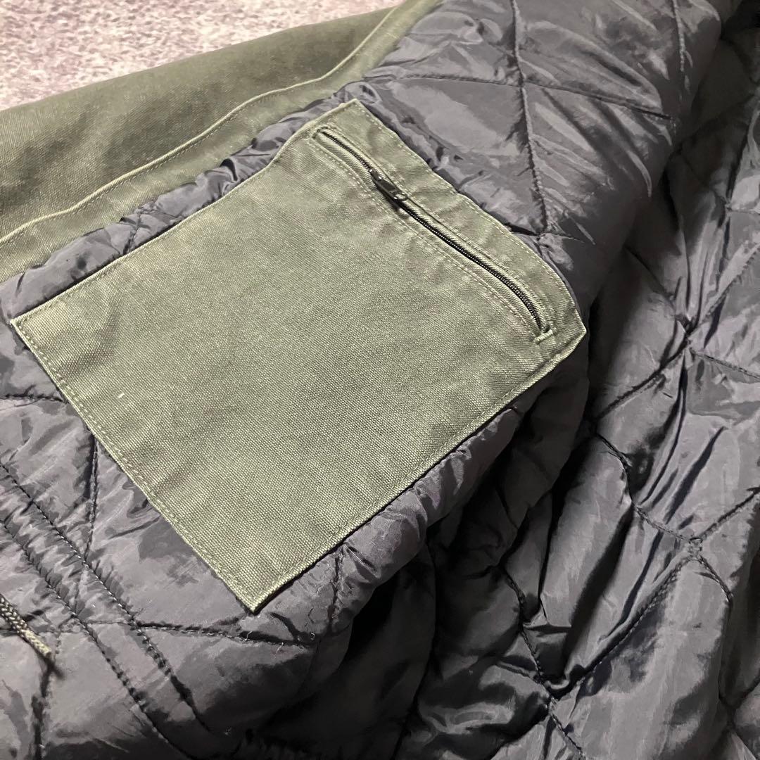 Carharttカーハート00sトラディショナルジャケットダック地裏モスグリーン