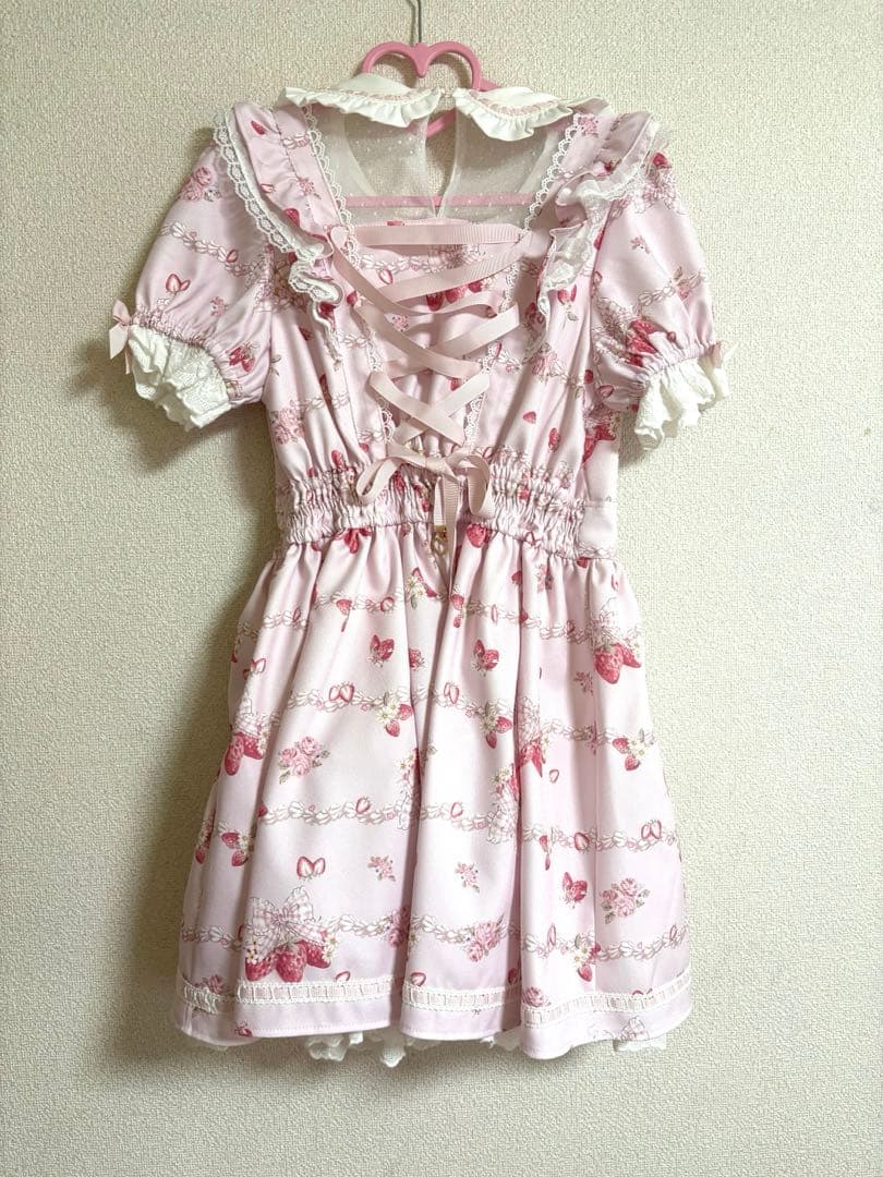 LIZLISA Creamy Berry柄ワンピース