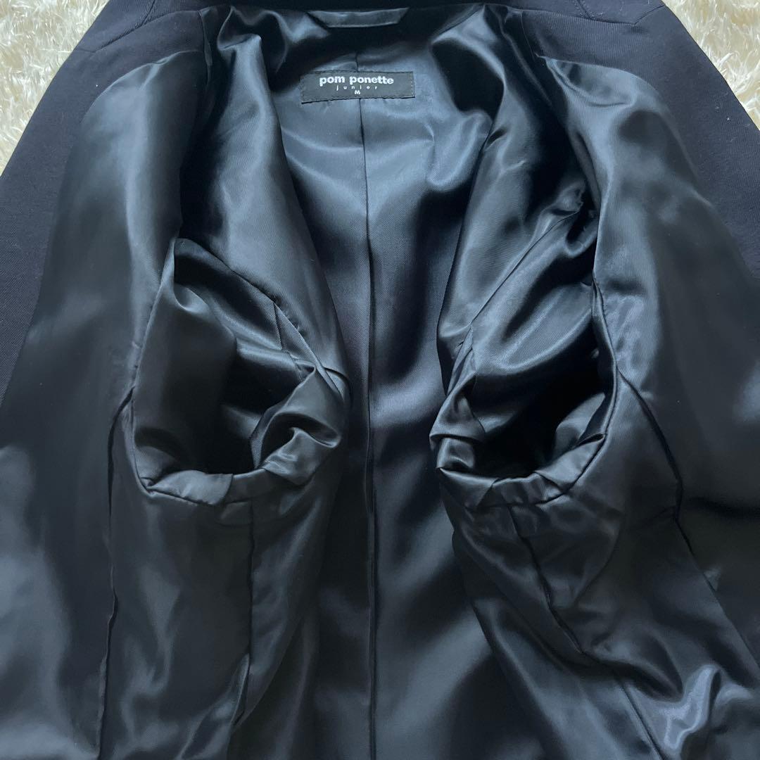 ポンポネット スーツ　ブレザー　セットアップ　受験　卒業式　卒服　150 160